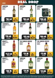 Bestway leaflet week 39 Page 6: Grant's triple wood whisky €43,49, Jameson whiskey €98,49