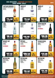 Bestway leaflet week 39 Page 7: Mount gay eclipse €26,99, Absolut vodka €75,49