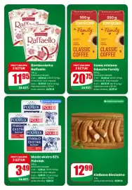 Dino gazetka tydzień 39 Strona 1: Kawa mielona Eduscho Family €20,75, Masło ekstra 82% Polmlek €3,49