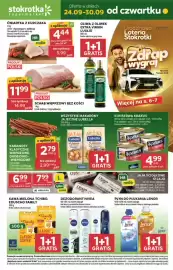 Stokrotka gazetka tydzień 39 Strona 1: Konserwa Krakus €4,99, Dezodorant Nivea