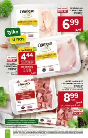 Stokrotka gazetka tydzień 39 Strona 12: O!mięso Ćwiatka tylna z kurczaka €4,44, Skrzydła z kurczaka O!mięso €6,99