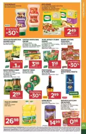Stokrotka gazetka tydzień 39 Strona 29: Zupa błyskawiczna Knorr Nudle €1,00, Musztarda Kamis €2,99