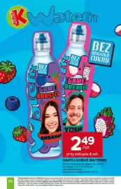 Stokrotka gazetka tydzień 39 Strona 32: Napój Kubuś Waterrr €2,49