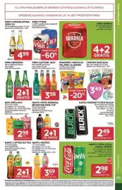 Stokrotka gazetka tydzień 39 Strona 33: Piwo Captain Jack €3,98, Napój Hortex €3,69