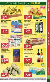 Stokrotka gazetka tydzień 39 Strona 5: Flaki Wołowe w Rosole Extra Line €8,99, Jabłka Wczesne €3,99
