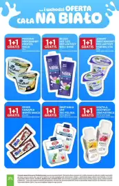Stokrotka gazetka tydzień 39 Strona 8: Śmietanka Polska Mlekovita, Jogurt Śmietankowy Bez Laktozy Maluta