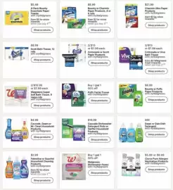 Walgreens weekly ad week 40 Page 18: Scott bath tissue €9,99, Walgreens Dishwasher Packs