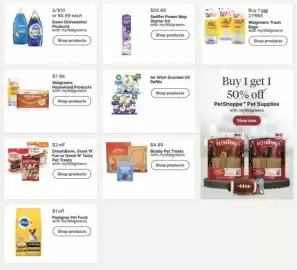 Walgreens weekly ad week 40 Page 19: Walgreens household products €7,99, Air Wick Scented Oil Refills