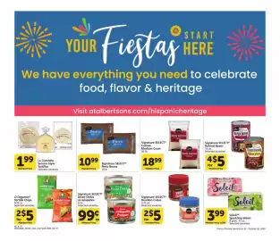 Albertsons weekly ad Page 4: Signature Select Calrose Medium Grain €18,99, Signature Select Pinto Beans €10,99