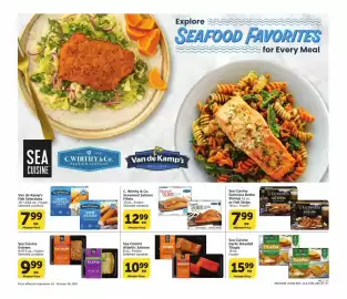 Albertsons weekly ad Page 7: C. Wirthy & Co. Seasoned Salmon Fillets €12,99
