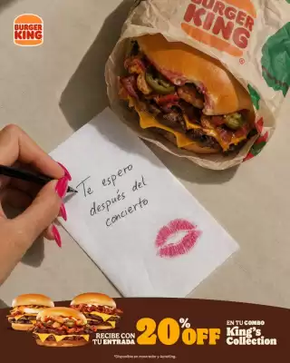 Burger King (válido hasta 26-10)