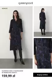 Greenpoint gazetka Strona 4: Sukienka midi z nadrukiem w niebieskie kwiaty Greenpoint €159,99