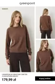 Greenpoint gazetka Strona 6: Uniwersalny brązowy sweter z dodatkiem wełny Greenpoint €179,99