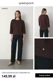 Greenpoint gazetka Strona 8: Czekoladowa bluza z rękawem 3/4 Greenpoint €149,99