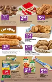 Stokrotka Express gazetka tydzień 39 Strona 3: Przekąska hot dog €3,25, Donut o smaku czekoladowym z posypką €1,79