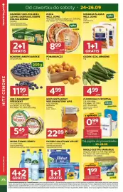 Stokrotka Market gazetka tydzień 39 Strona 2: Cukier biały kryształ €0,99, Masło ekstra Farm Milk €1,99