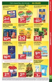 Stokrotka Market gazetka tydzień 39 Strona 3: Mięso w galarecie bez E kurczak Drosed €3,49, Mleko polskie Mlekovita 2% €2,99