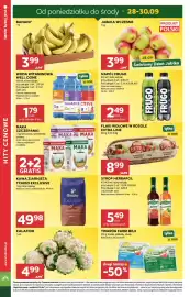 Stokrotka Market gazetka tydzień 39 Strona 4: Jabłka wczesne €3,99, Napój Frugo zielone €2,49