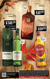 Polomarket gazetka | Alkohole Strona 30: Whisky Grant's Triple Wood €49,99, Ballantine's Sweet Blend €48,99