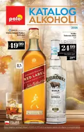 Polomarket gazetka | Alkohole Strona 1: Wódka Żubrówka Biała €24,99, Whisky Johnnie Walker Red Label €49,99