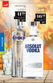 Polomarket gazetka | Alkohole Strona 18: Wódka Stock Prestige €41,99, Wódka Absolut €46,49