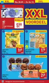 ALDI folder week 40 Pagina 28: Trader Joe's Wraps €1,69, Trader Joe's Muffins €2,49