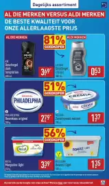 ALDI folder week 40 Pagina 35: AXE Douchegeel Dark Temptation €3,69, Lacura Douchegel classic €0,53