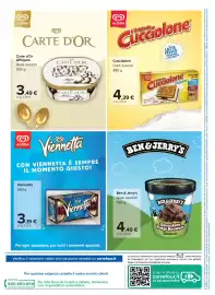 Volantino Carrefour | Speciale Unilever Pagina 2: Carte d'Or Affogato €3,49, Ben & Jerry's Chocolate Fudge Brownie €4,49