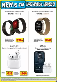 JB Hi-Fi catalogue week 39 Page 17: AirPods 5 €219,00, Apple Watch Series 12 €739,00