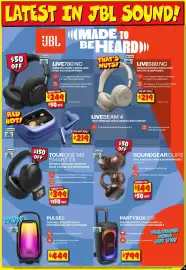 JB Hi-Fi catalogue week 39 Page 41: JBL LIVE780 NC Wireless Noise Cancelling Over-Ear Headphones €249,00