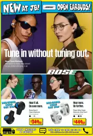 JB Hi-Fi catalogue week 39 Page 48: Bose Ultra Open Earbuds (2nd Gen) €449,00, Bose Sport Open Earbuds €349,00