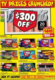 JB Hi-Fi catalogue week 39 Page 8: TCL 55" 4K AI Google QD Mini LED TV €995,00, Sony 55" 4K Evo AI Smart OLED TV €1.295,00