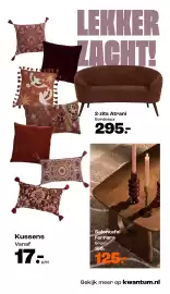 Kwantum folder Pagina 11: Salontafel Ferrara €125,00, 2-zits Atrani €295,00