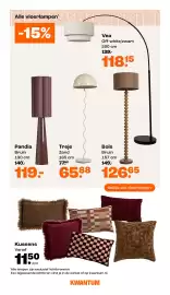 Kwantum folder Pagina 4: Treje Zand €65,88, Kwantum Kussens €11,50