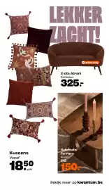 Kwantum folder Pagina 11: Salontafel Ferrara €150,00, 2-zits Atrani €325,00