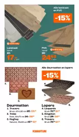 Kwantum folder Pagina 18: PVC Vanaf €24,65, Lopers Leopardo €61,63