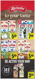 Food Basics flyer week 39 Page 17: Lactantia lactose free milk €5,49, Lactantia purfiltre milk €5,69