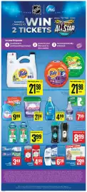 Food Basics flyer week 39 Page 19: Tide laundry detergent €21,98, Old Spice deodorant €4,99