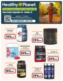 Healthy Planet flyer Page 1