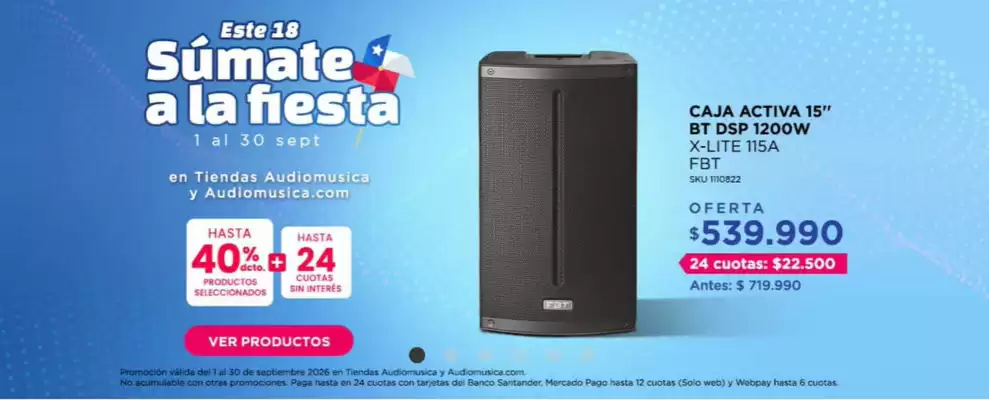 Audiomusica (válido hasta 2-10)