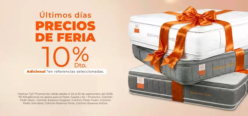 Colchones Romance Relax (válido hasta 2-10)