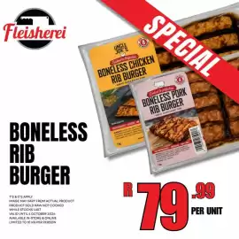 Fleisherei catalogue Page 11: Boneless Rib Burger €79,99