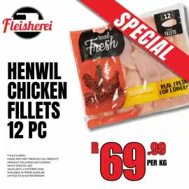 Fleisherei catalogue Page 7: HENWIL CHICKEN FILLETS €69,99