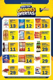 Catálogo Supermercado Vitorino semana 39 Página 1: Azeite oliva vd. gallo e. virgem €29,80, Farinha trigo €11,98