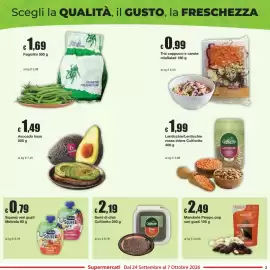 Volantino Sì con te Pagina 3: Semi di chia Colfiorito €2,19, Squeeze vari gusti Melinda €0,79