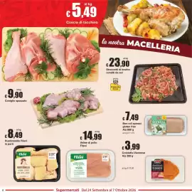 Volantino Sì con te Pagina 4: Straccetti di bovino conditi da noi €23,90, Cotoletta Viennese Aia €3,99