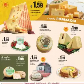 Volantino Sì con te Pagina 8: Grana Padano DOP €1,39, Sbiziotta Ricotta al forno €1,19