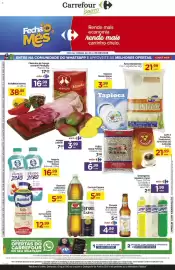 Folheto Carrefour Bairro semana 39 Página 1: Detergente líquido Limpol €1,99, Cerveja Budweiser Sem álcool, Long neck €4,99