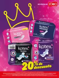 Catálogo Zorro Página 3: Kotex