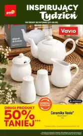 Polomarket gazetka tydzień 39 Strona 1: polo MARKET VIO INSPIRUJĄCY Tydzień OD ŚRODY DO WTORKU (23-29.09) Vavio dzbanek do